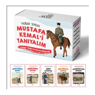 Atatürk- Mustafa Kemali Tanıyalım (Renkli -5 Kitap)