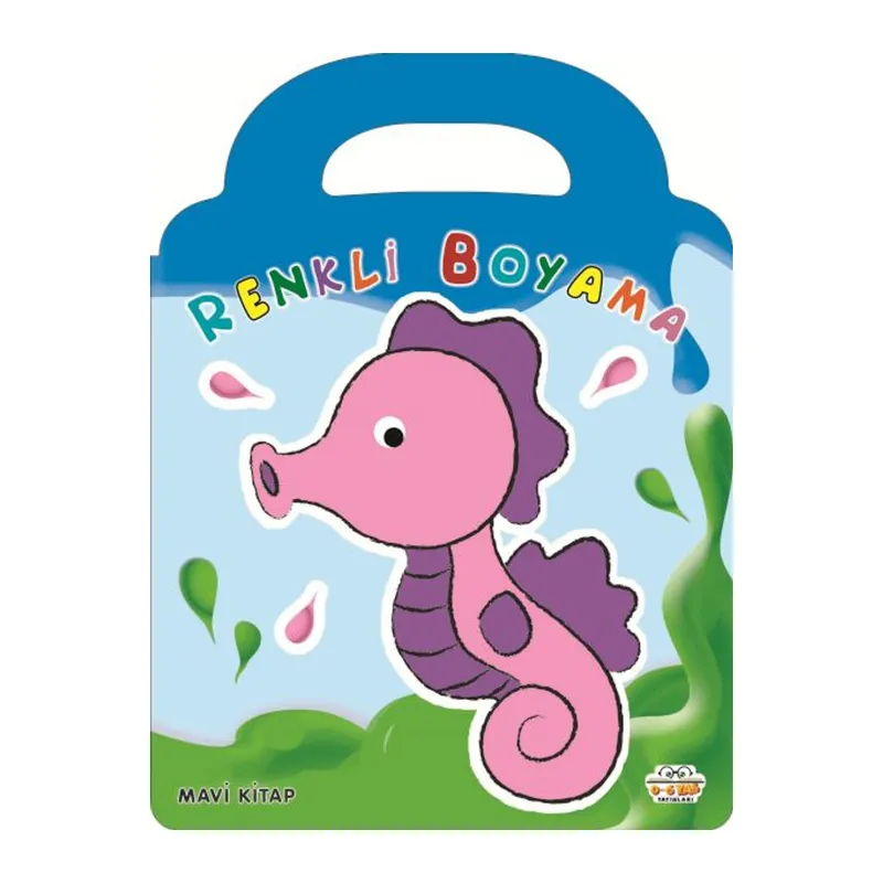 Renkli Boyama - Mavi Kitap