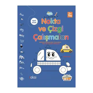 Nokta ve Çizgi Çalışmaları Mavi Kitap