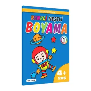 Renkli Neşeli Boyama -1 (4+Yaş)