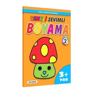 Renkli Sevimli Boyama -2 (3+Yaş)