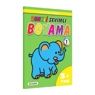 Renkli Sevimli Boyama -1 (3+Yaş)