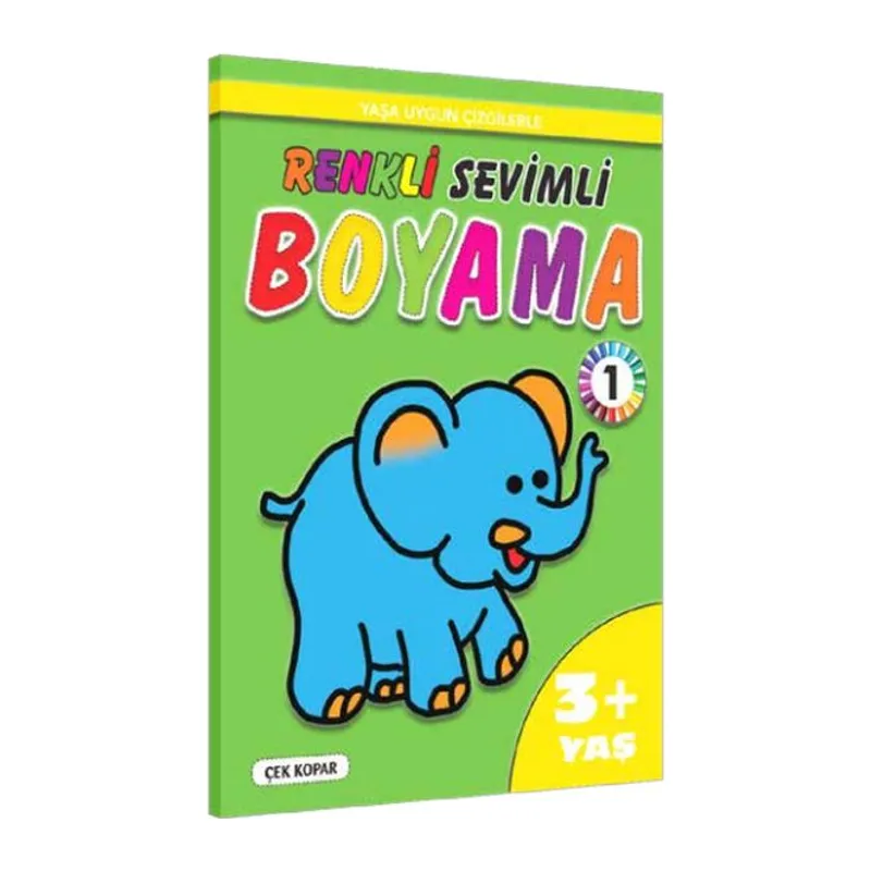 Renkli Sevimli Boyama -1 (3+Yaş)