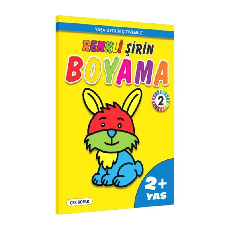 Renkli Şirin Boyama -2 (2+Yaş)