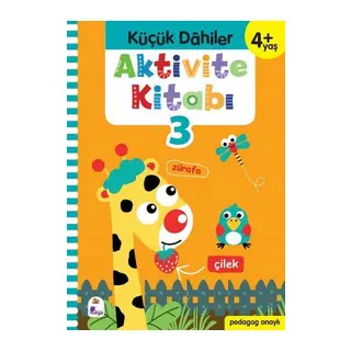 Küçük Dahiler Aktivite Kitabı 3 (4+ Yaş)