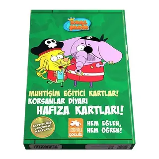 Muhtişim Eğitici Kartlar! - Korsanlar Diyarı Hafıza Kartları!