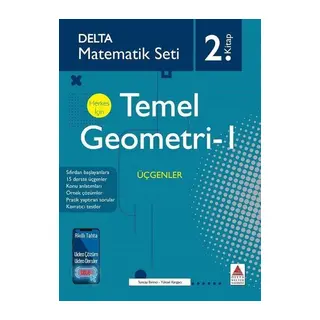 Delta Matematik Seti 2.Kitap - Herkes İçin Temel Geometri 1