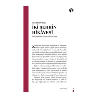 İki Şehrin Hikayesi