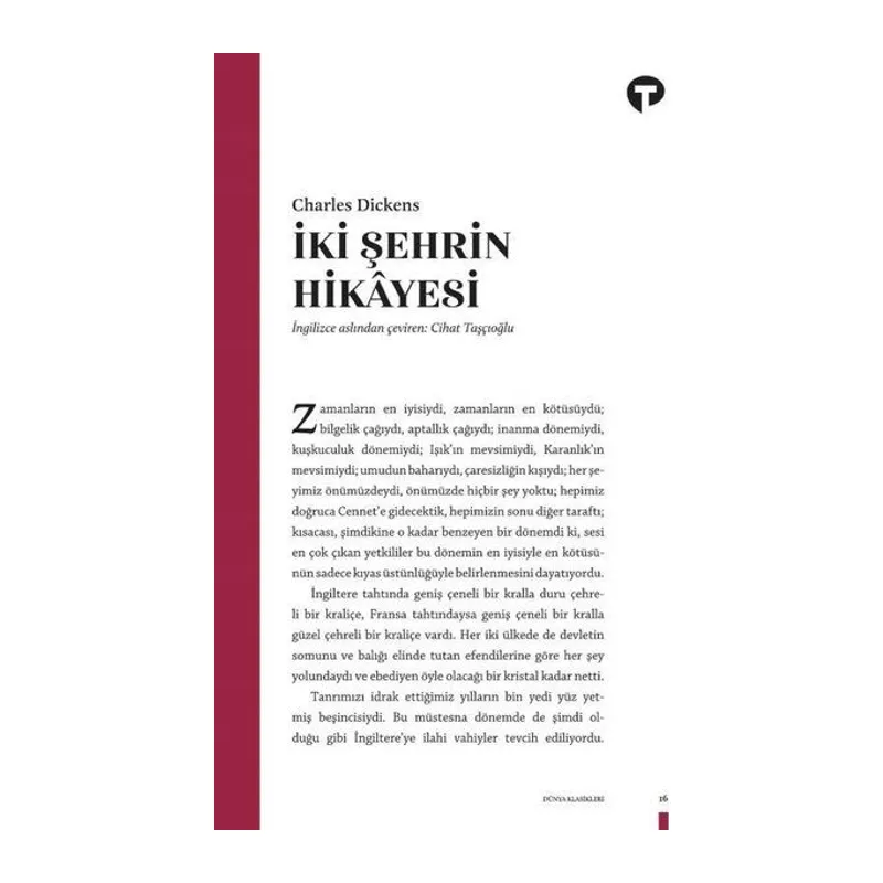 İki Şehrin Hikayesi