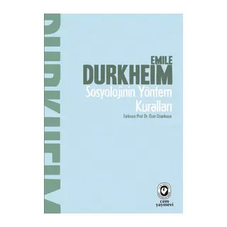 Sosyolojinin Yöntem Kuralları