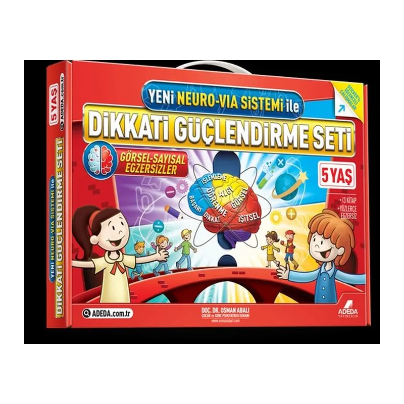 Dikkati Güçlendirme Seti Anasınıfı – 5 Yaş- Neuro-Via