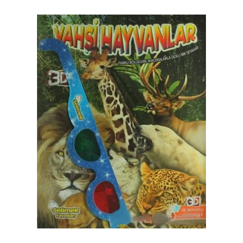 Vahşi Hayvanlar - 3D Gözlük Hediyeli