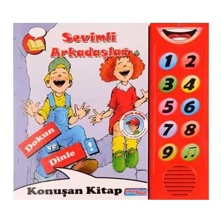Sevimli Arkadaşlar Dokun ve Dinle Konuşan Kitap