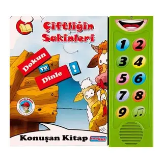 Çiftliğin Sakinleri Dokun ve Dinle Konuşan Kitap