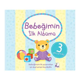 Bebeğimin İlk Albümü (3 Anı Zarfı ile)