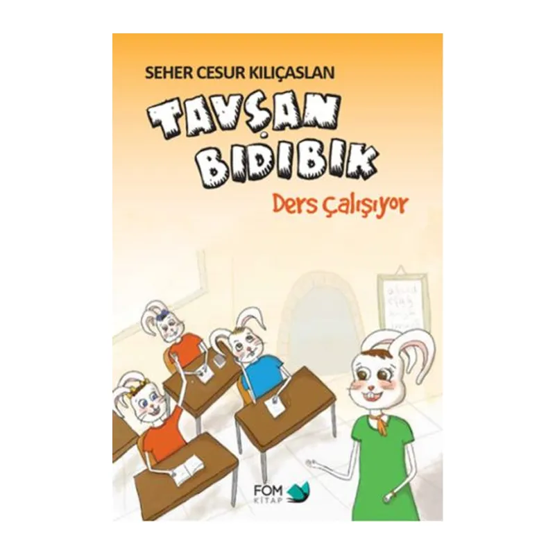 Tavşan Bıdıbık Ders Çalışıyor
