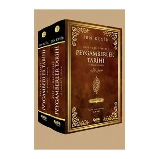Ayet ve Hadislerle Peygamberler Tarihi (2 Cilt Takım)