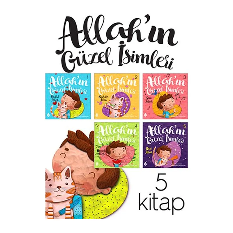 Allah'ın Güzel İsimleri Seti 1 (5 Kitap)