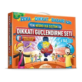 Dikkati Güçlendirme Seti Anasınıfı – 6 Yaş- Neuro-Via