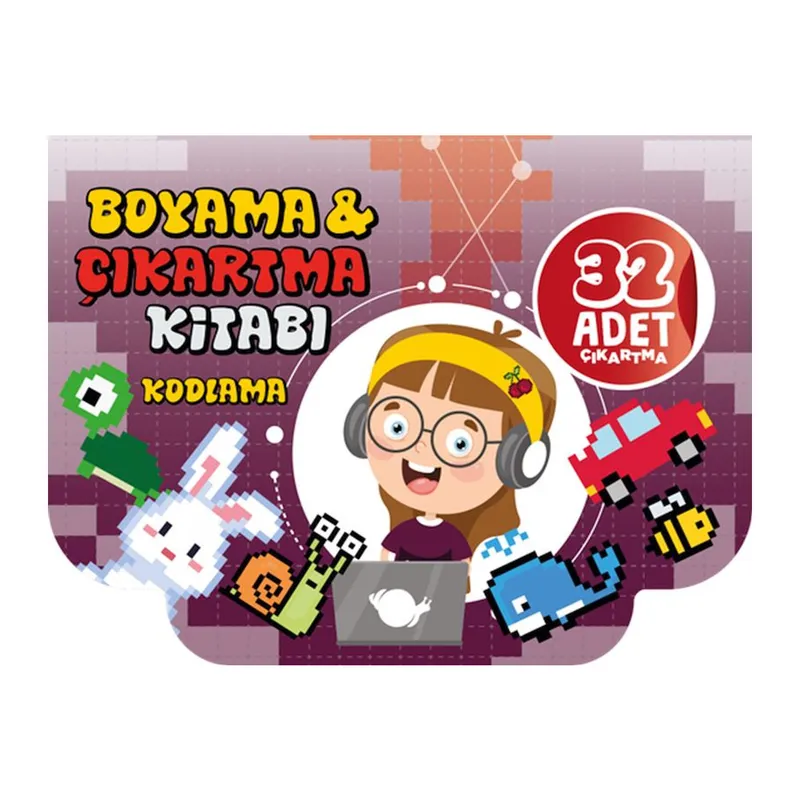 Boyama Ve Çıkartma Kitabı Kodlama