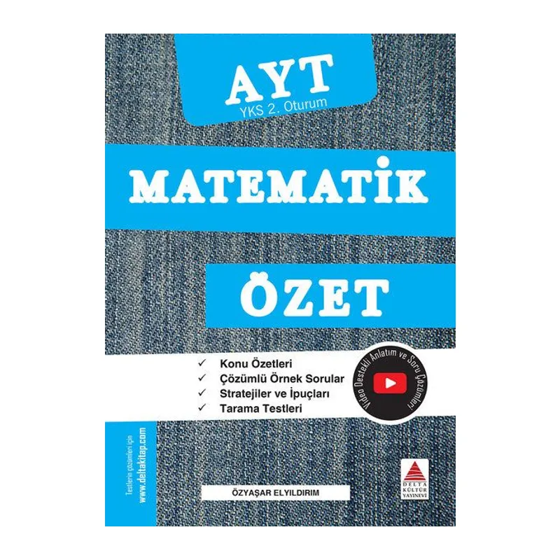 Delta Kültür YKS 2. Oturum Matematik Özet