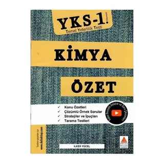 Delta Kültür YKS 1. Oturum Kimya Özet (TYT)