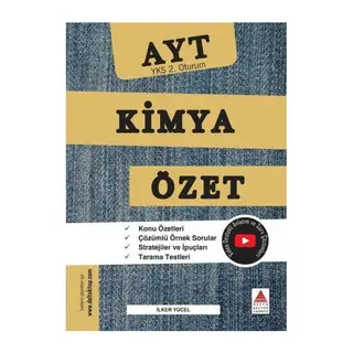 Delta Kültür YKS 2. Oturum Kimya Özet