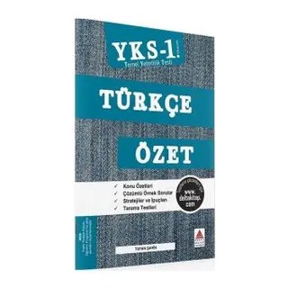 Delta Kültür YKS 1. Oturum Türkçe Özet (TYT)