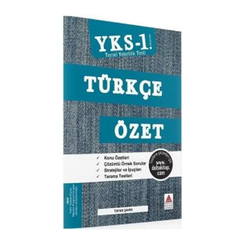 Delta Kültür YKS 1. Oturum Türkçe Özet (TYT)