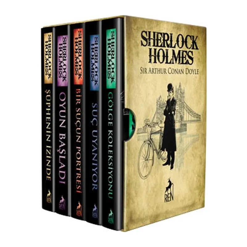 Sherlock Holmes - Bütün Hikayeler (5 Kitaplık Kutulu Set)