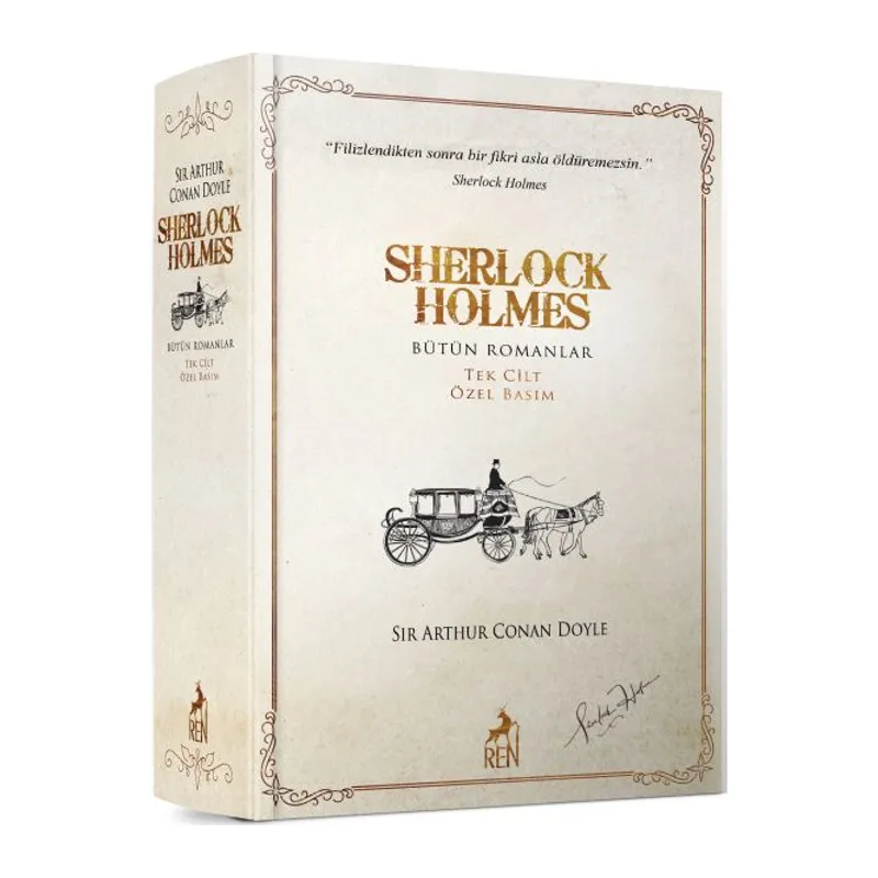 Sherlock Holmes Bütün Romanlar Tek Cilt (Özel Basım)