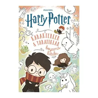 Film Özel Harry Potter Karakterler Ve Yaratıklar Boyama Kitabı