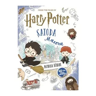 Film Özel Harry Potter Şatoda Macera Boyama Kitabı