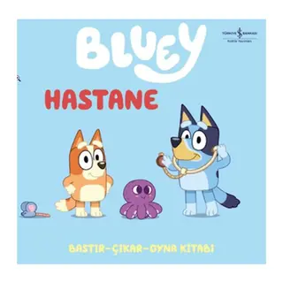 Bluey - Hastane (Bastır-Çıkar-Oyna Kitabı)