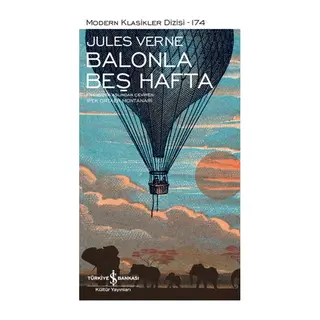 Balonla Beş Hafta - Modern Klasikler Dizisi (Şömizli)