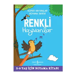 Renkli Hayvanlar - Süper Hayvanlar Boyama Serisi