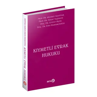 Kıymetli Evrak Hukuku