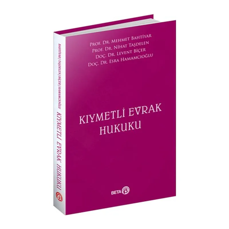 Kıymetli Evrak Hukuku