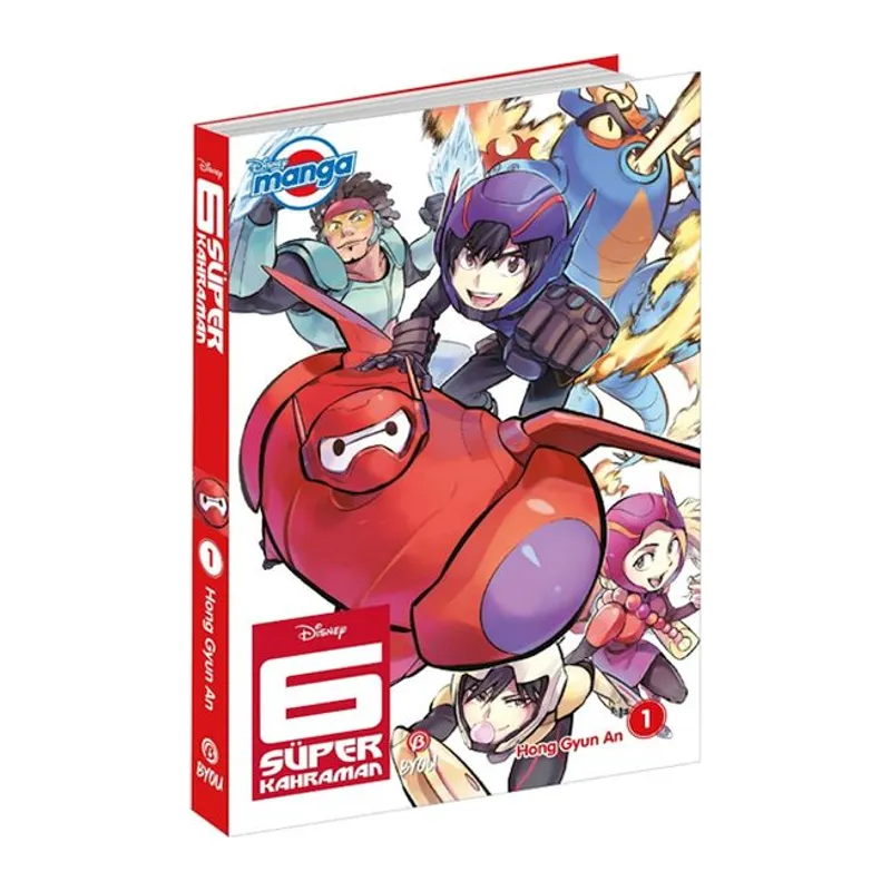 Disney Manga 6 Süper Kahraman -Vol 1
