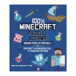 %100 Minecraft Pikselli Boyama - Daha Fazla Piksel