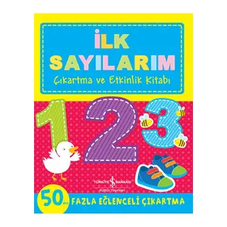 İlk Sayılarım - Çıkartma ve Etkinlik Kitabı