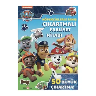 Paw Patrol - Köpekçiklerle Tanış Çıkartmalı Faaliyet Kitabı