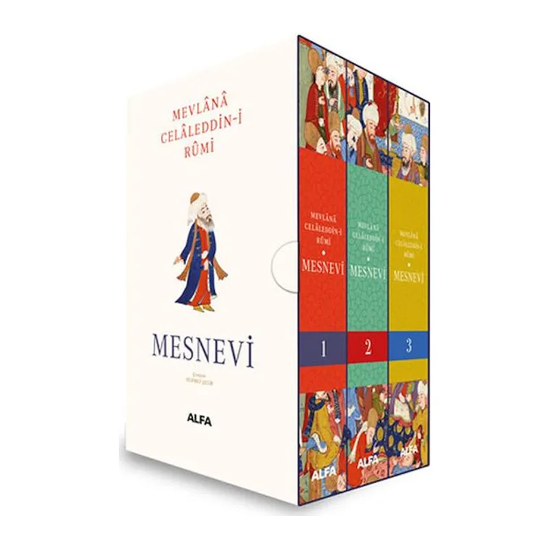 Mesnevi 1-2-3 (Kutulu Set)