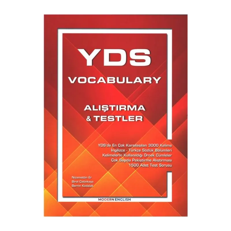YDS Vocabulary - Alıştırma & Testler
