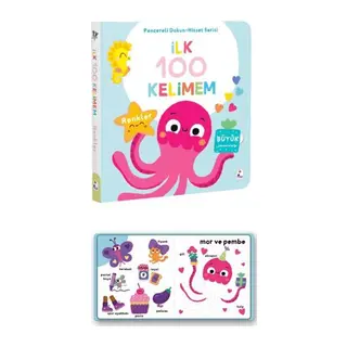 İlk 100 Kelimem – Renkler (Pencereli Dokun-Hisset)