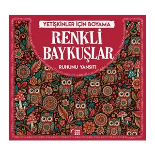Renkli Baykuşlar & Yetişkinler için Boyama