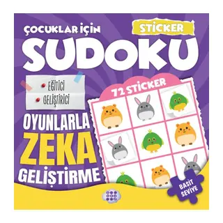 Çocuklar için Sudoku - Sticker Hediyeli Basit Seviye 2