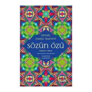 Sözün Özü - Zübdetü'l-Makal