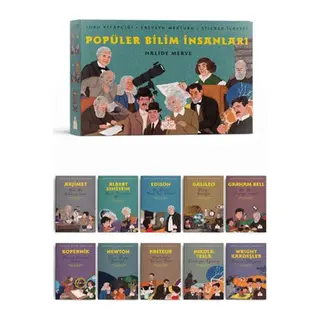 Popüler Bilim İnsanları (10 Kitap)