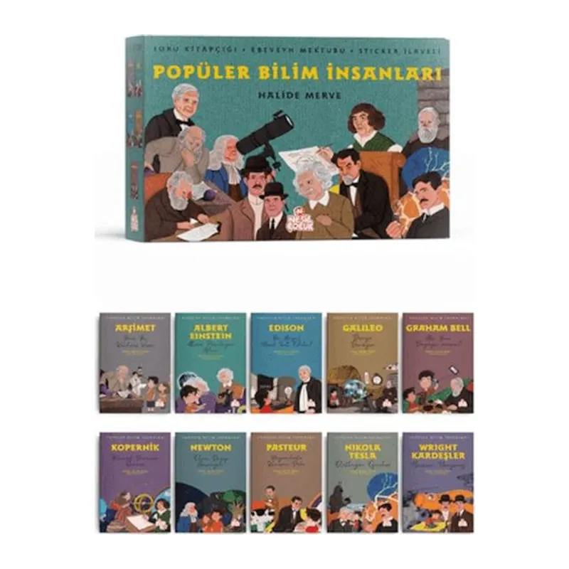 Popüler Bilim İnsanları (10 Kitap)